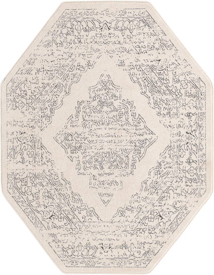 Detail image of 5' x 5' Isabella Octagon Rug