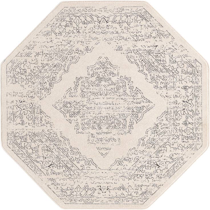 Detail image of 5' x 5' Isabella Octagon Rug