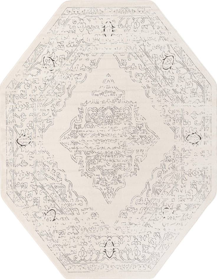 Detail image of 7' 10 x 7' 10 Isabella Octagon Rug