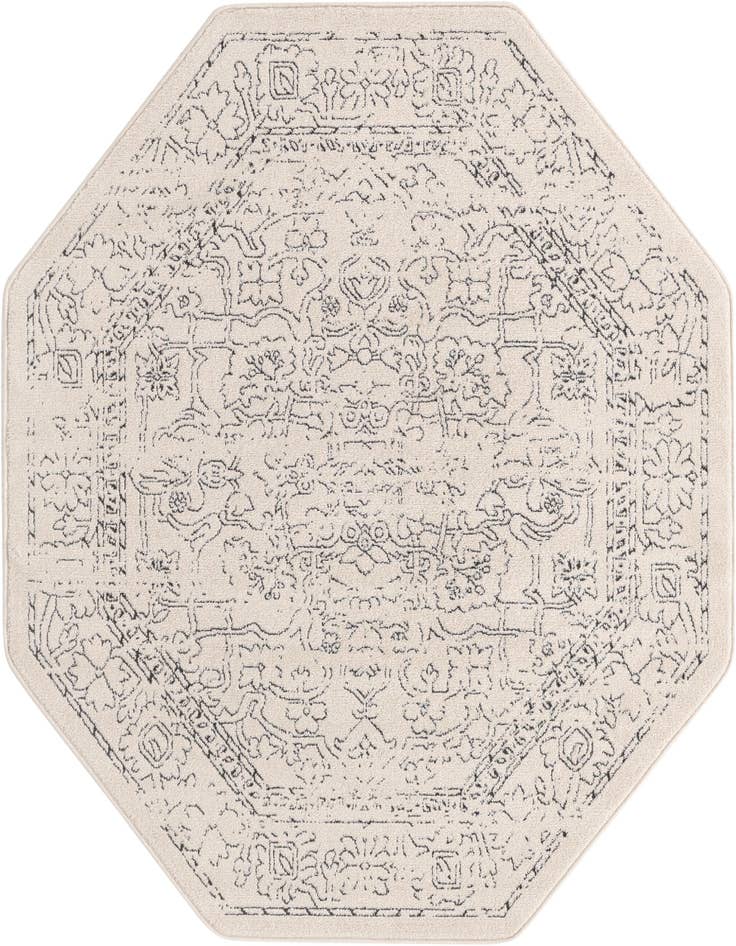 Detail image of 5' x 5' Isabella Octagon Rug