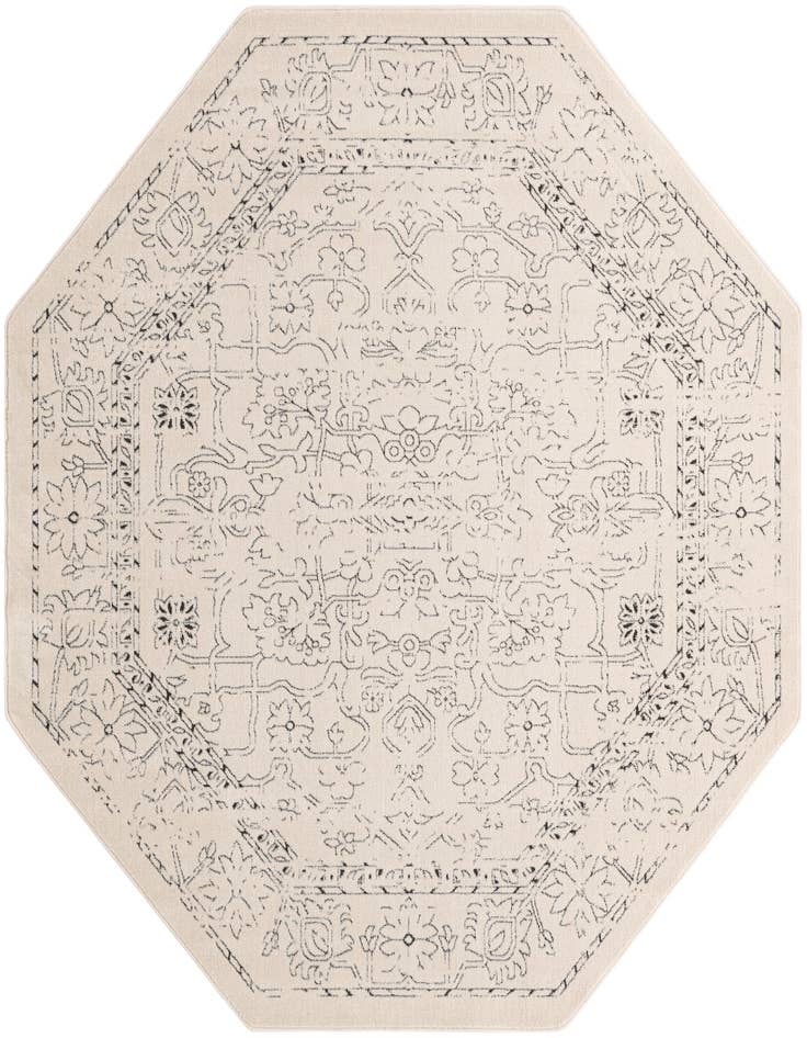 Detail image of 7' 10 x 7' 10 Isabella Octagon Rug