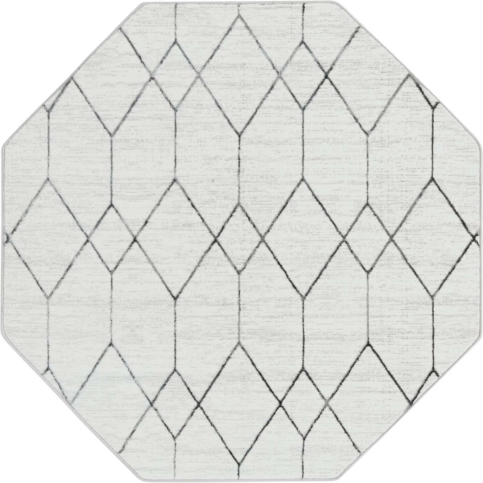 5' 3 x 5' 3 Lattice Trellis Octagon Rug
