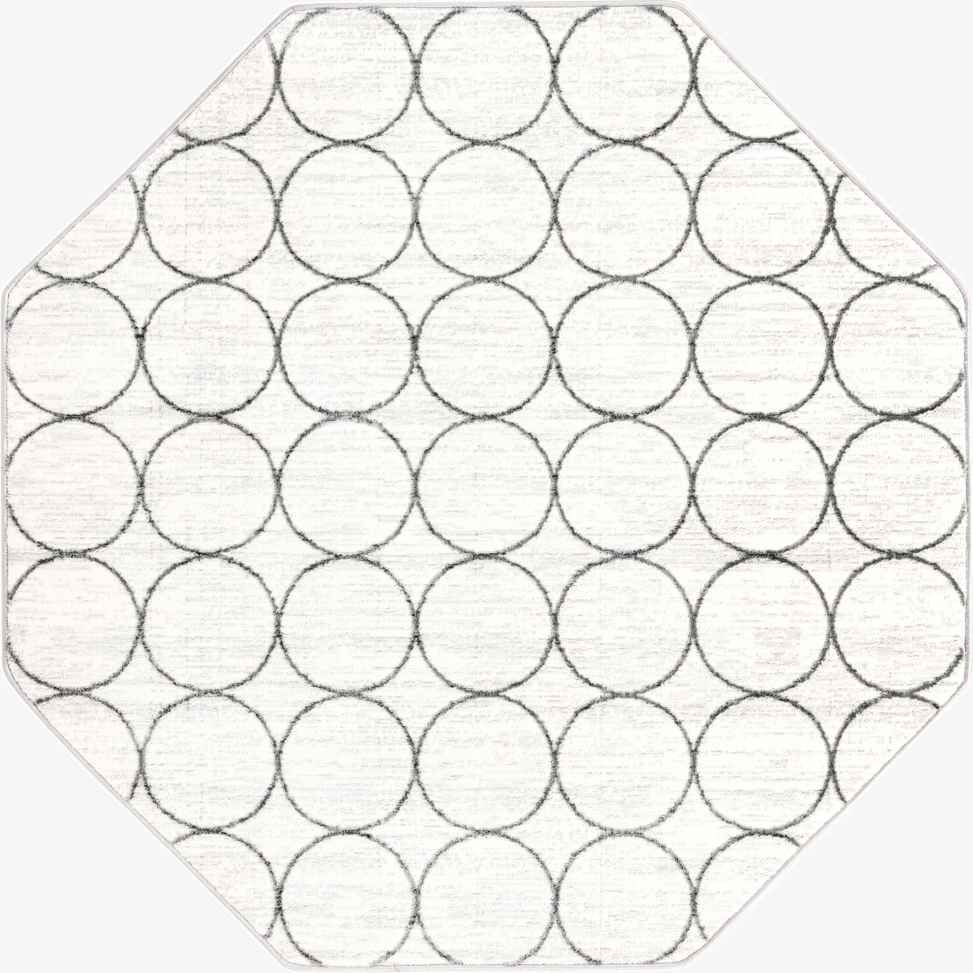 5' 3 x 5' 3 Lattice Trellis Octagon Rug