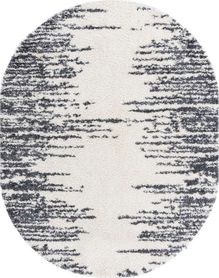 7' 10 x 10' Serenity Shag Oval Rug