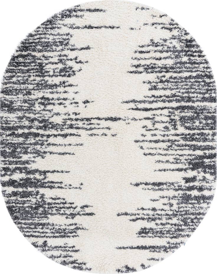 Detail image of 7' 10 x 10' Serenity Shag Oval Rug