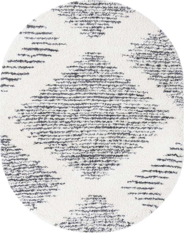 7' 10 x 10' Serenity Shag Oval Rug