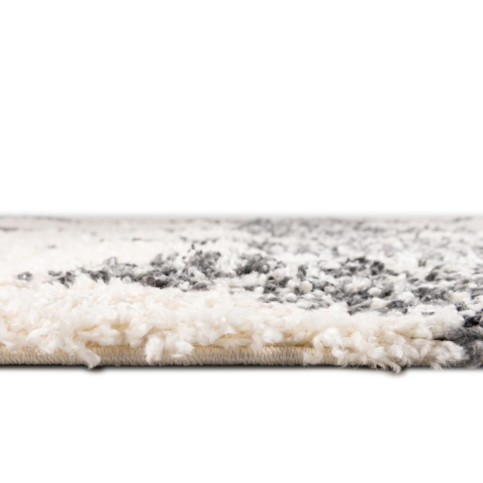 5' 3 x 8' Serenity Shag Oval Rug