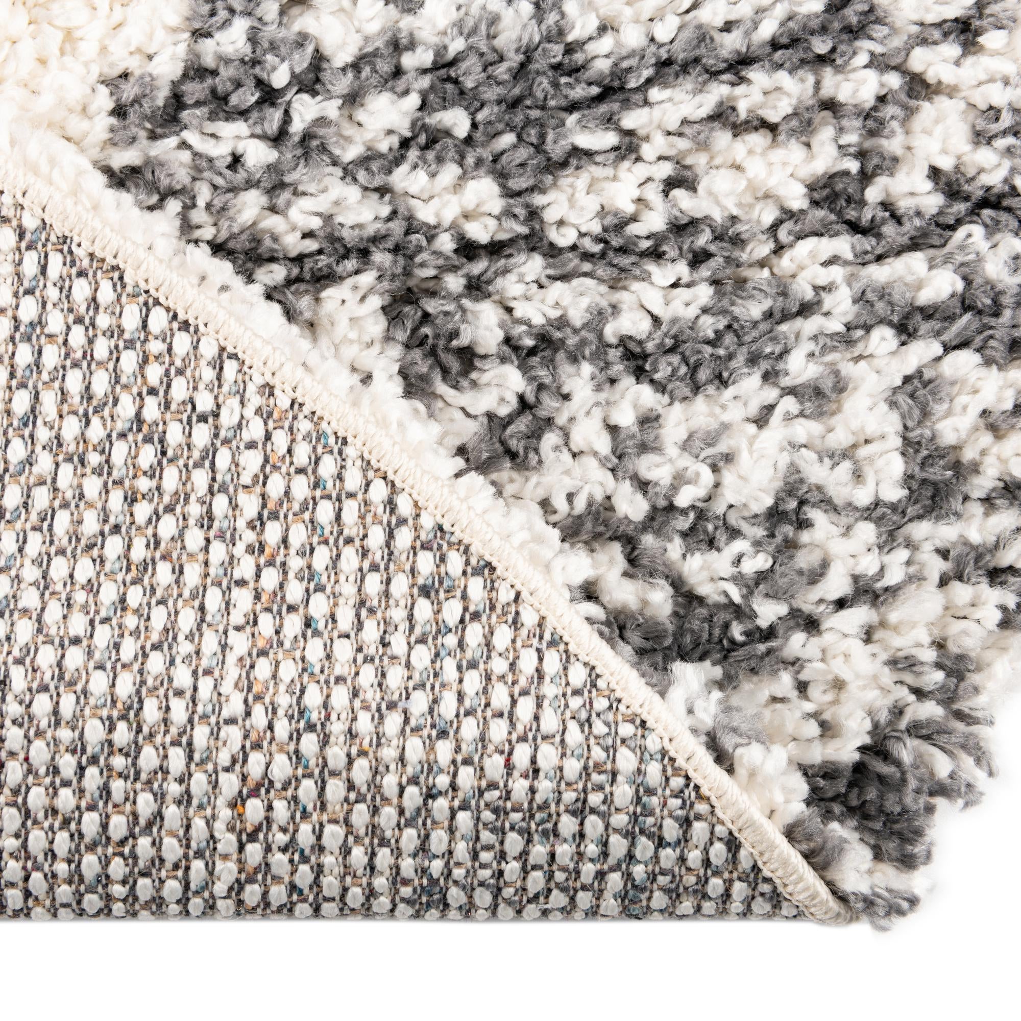 5' 3 x 8' Serenity Shag Oval Rug