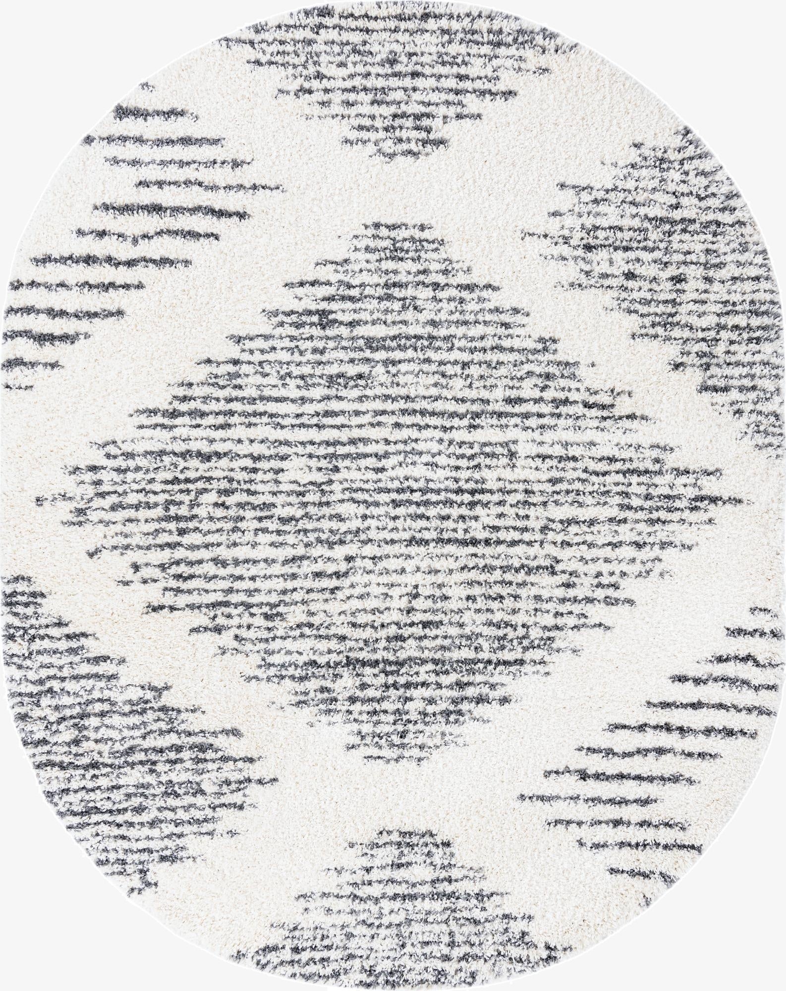 7' 10 x 10' Serenity Shag Oval Rug