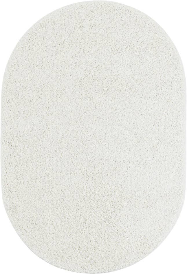 Detail image of 4' 1 x 6' 1 Soft Solid Shag Oval Rug