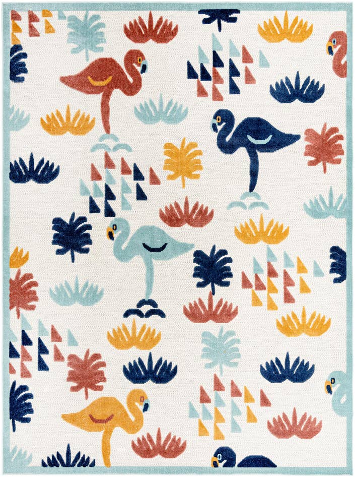 Detail image of 9' x 12' Easy-Clean Belize Indoor / Outdoor Rug