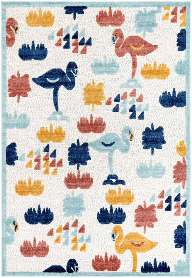 Detail image of 6' x 9' Easy-Clean Belize Indoor / Outdoor Rug