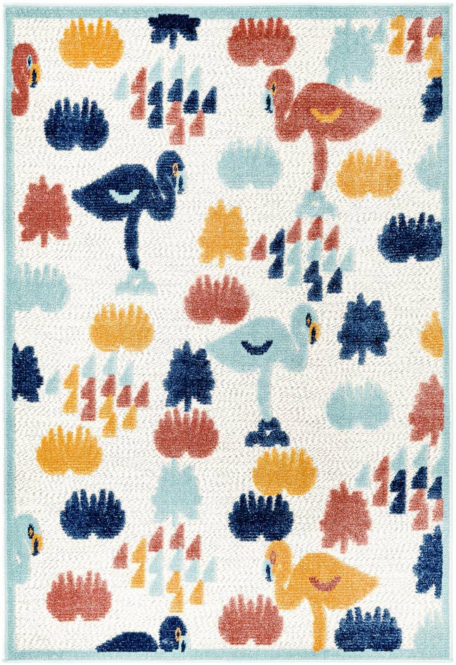 Detail image of 4' x 6' Easy-Clean Belize Indoor / Outdoor Rug