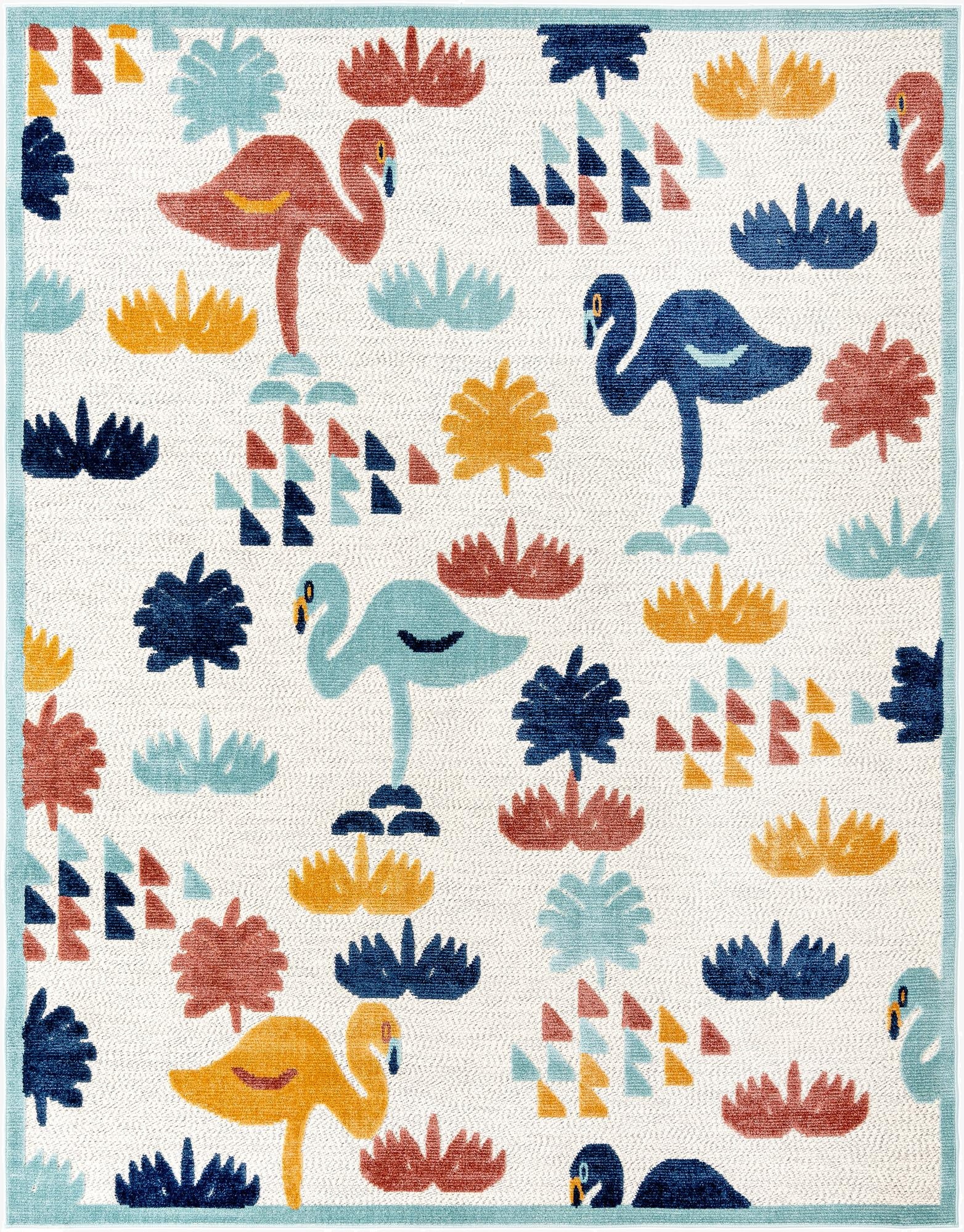 7' 10 x 10'  Washable Belize Indoor / Outdoor Rug