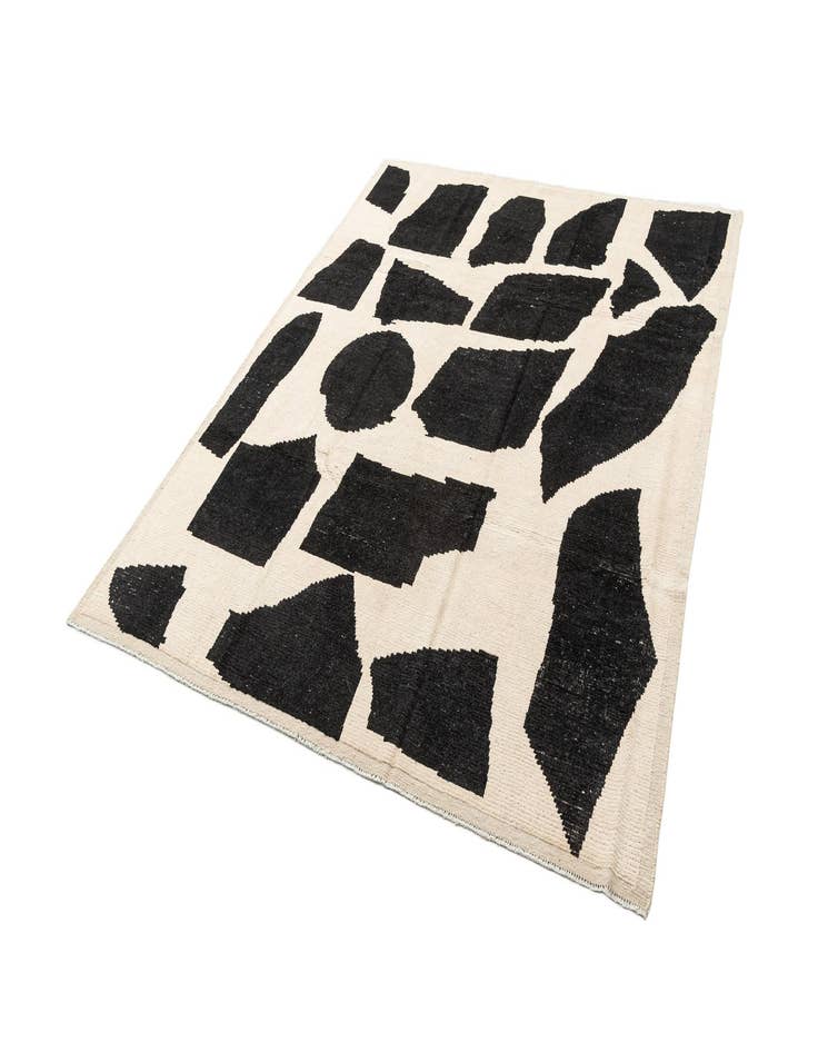 Detail image of 8' 4 x 10' 2 Hand Knotted Beni Marok Rug