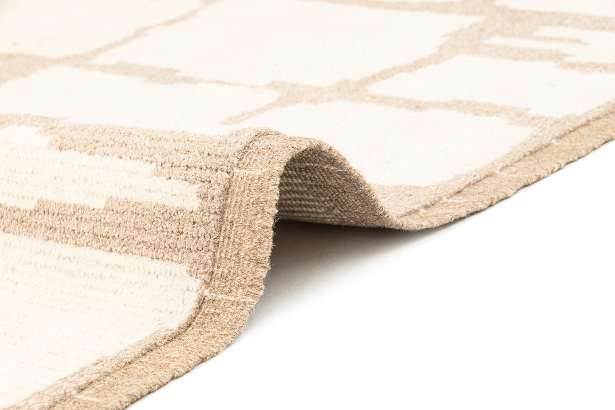 8' 11 x 11' 8 Hand Knotted Beni Marok Rug
