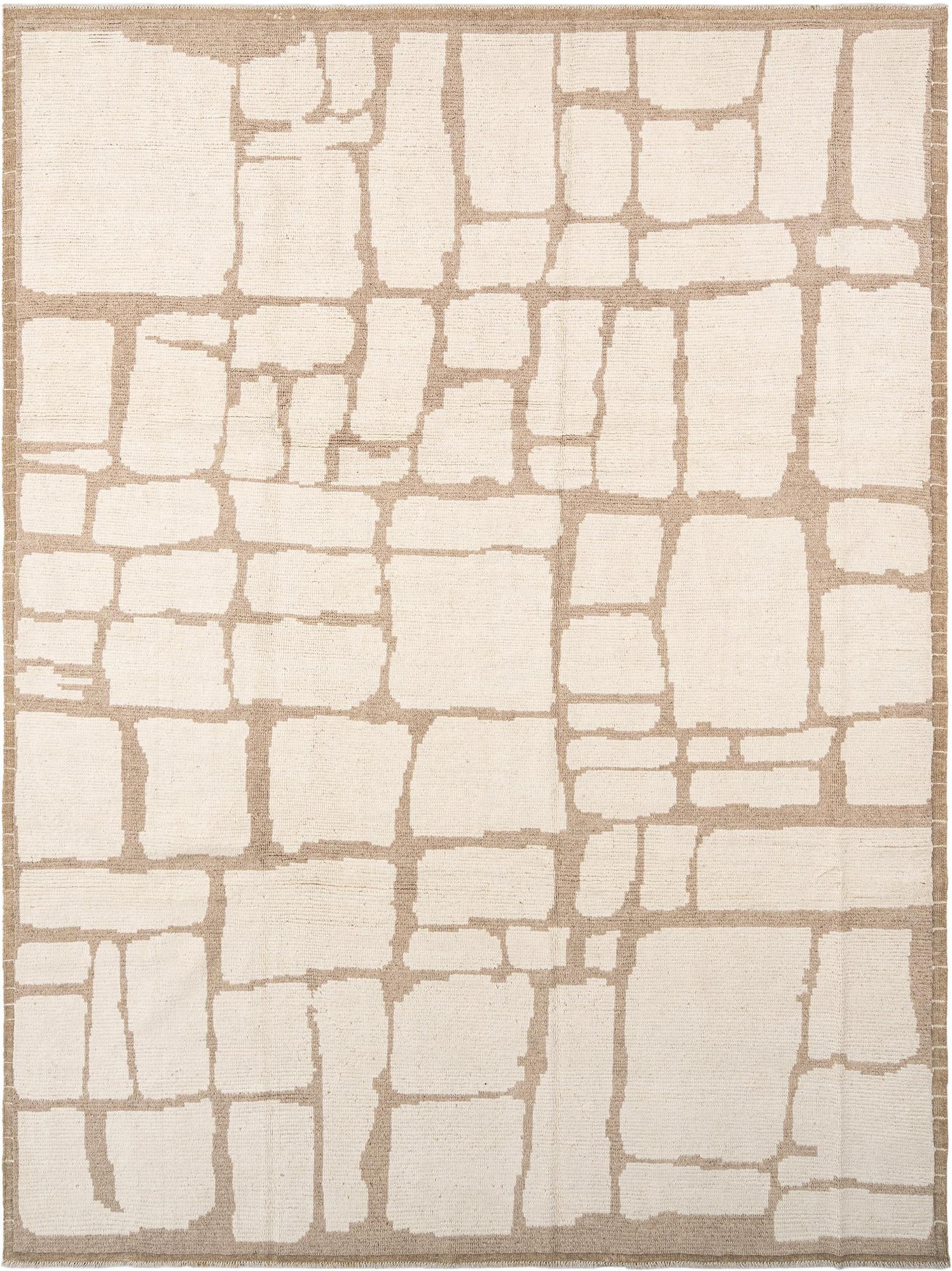 8' 11 x 11' 8 Hand Knotted Beni Marok Rug