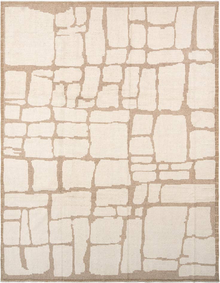 Detail image of 8' 11 x 11' 8 Hand Knotted Beni Marok Rug
