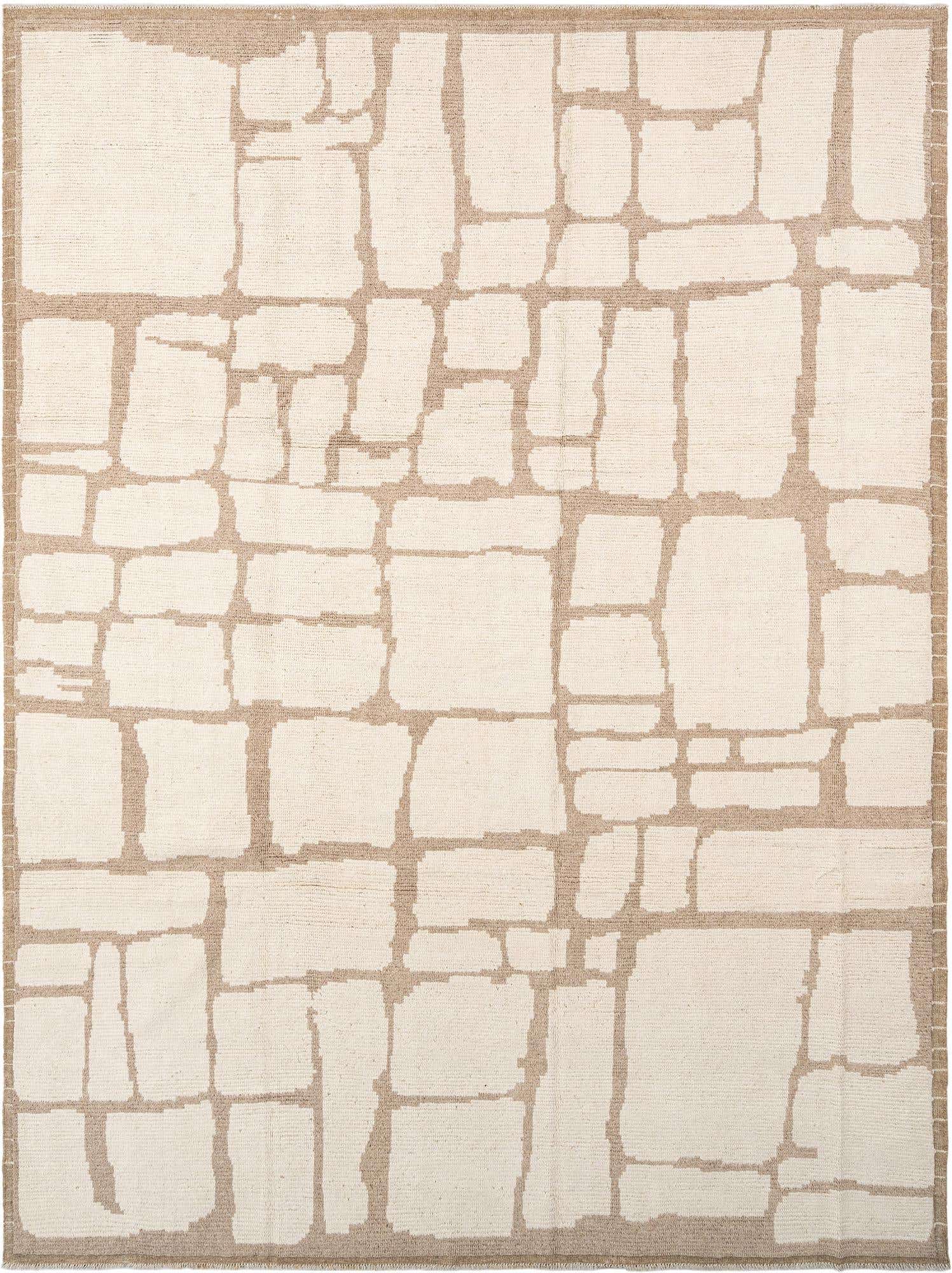 8' 11 x 11' 8 Hand Knotted Beni Marok Rug