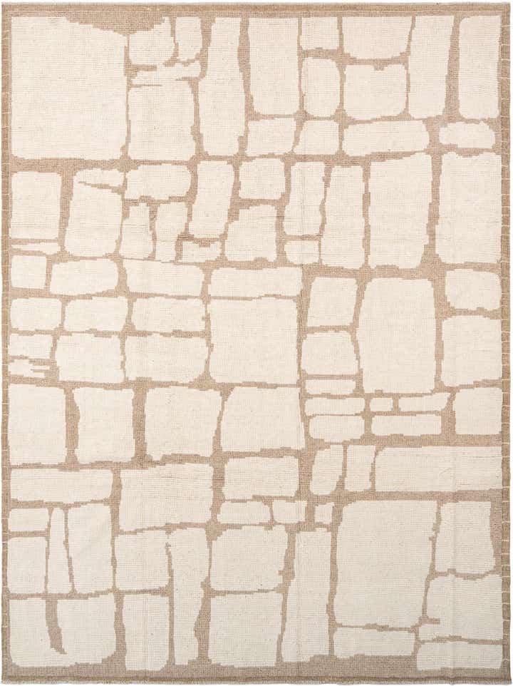 8' 11 x 11' 8 Hand Knotted Beni Marok Rug