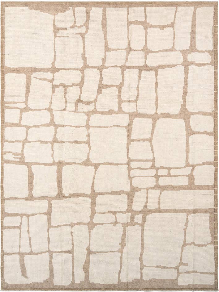 Detail image of 8' 11 x 11' 8 Hand Knotted Beni Marok Rug
