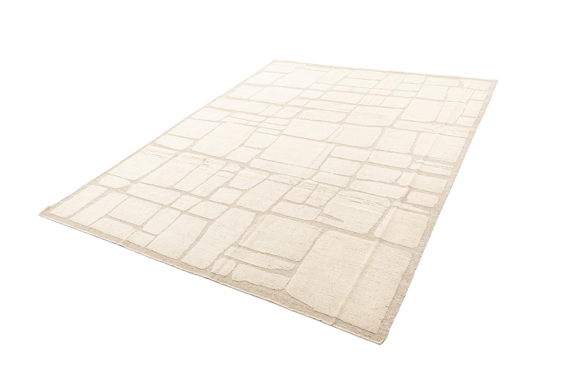 11' 11 x 12' 4 Hand Knotted Beni Marok Rug