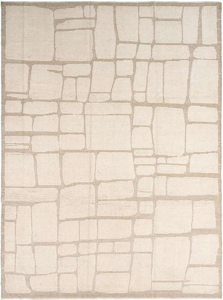 11' 11 x 12' 4 Hand Knotted Beni Marok Rug