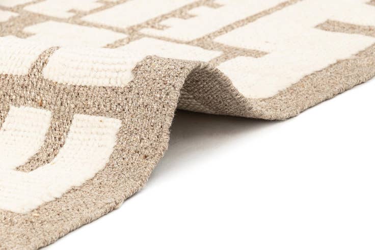 Detail image of 8' 4 x 10' 10 Hand Knotted Beni Marok Rug