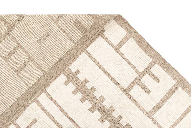 Detail image of 8' 4 x 10' 10 Hand Knotted Beni Marok Rug
