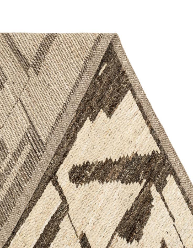 Detail image of 9' 2 x 12' 8 Hand Knotted Beni Marok Rug