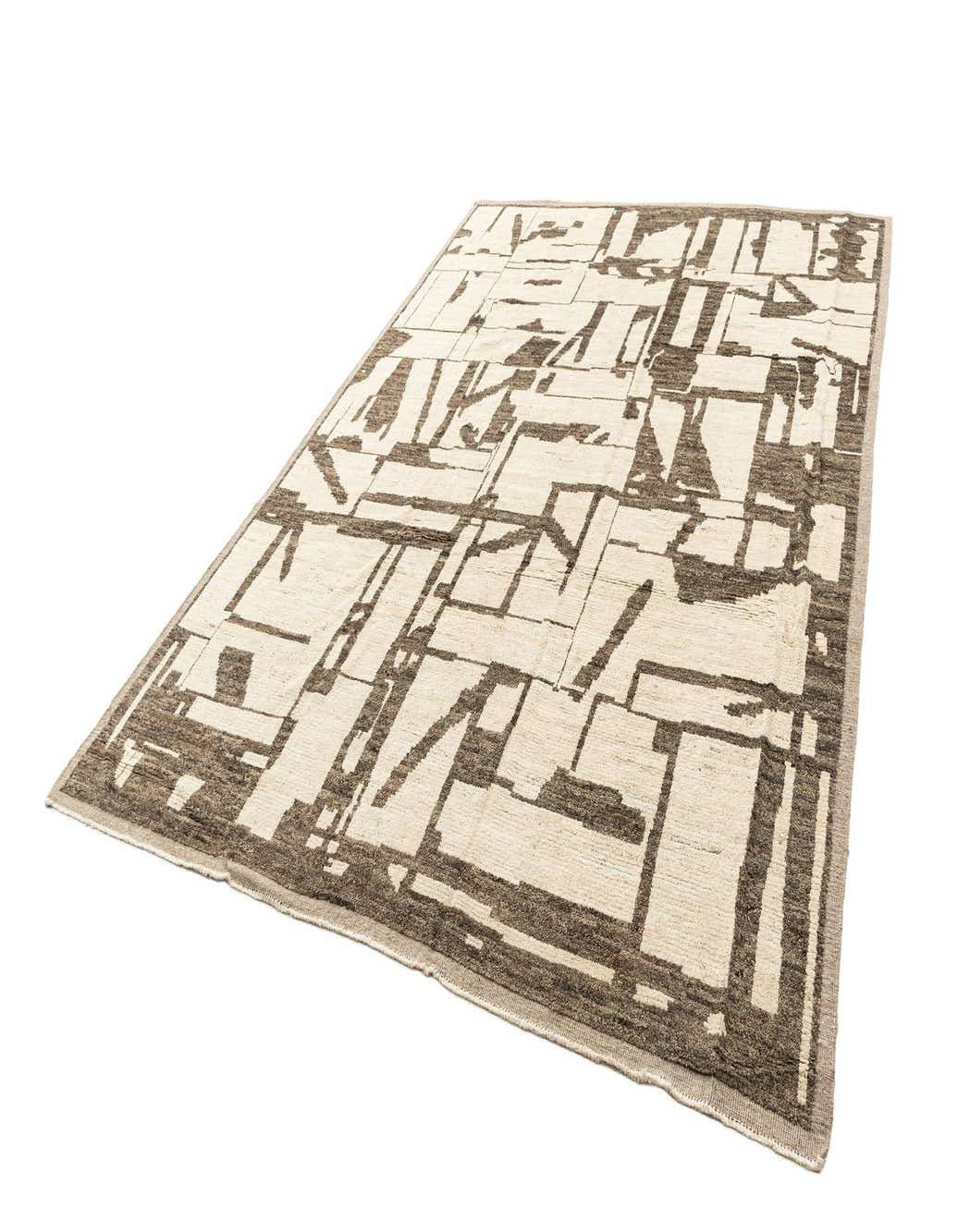 9' 2 x 12' 8 Hand Knotted Beni Marok Rug