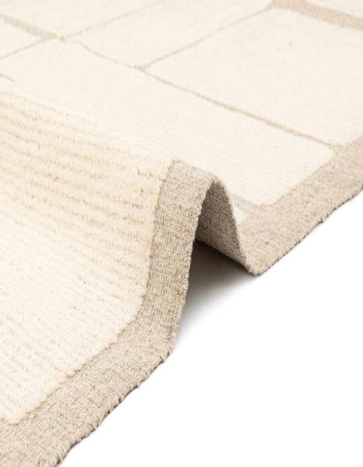 Detail image of 9' x 12' 3  Hand Knotted Beni Marok Rug