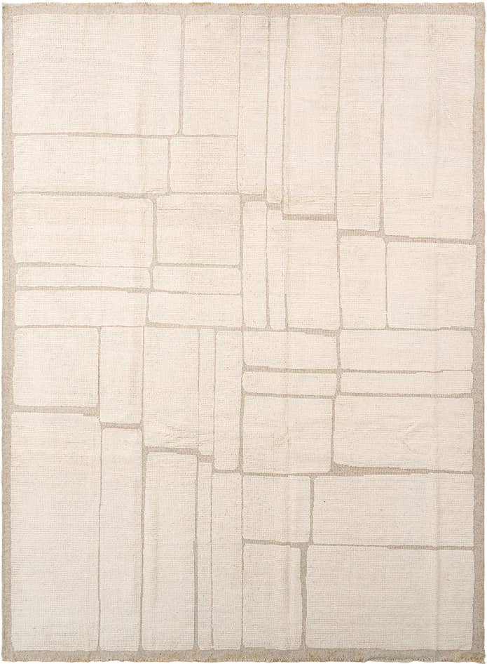 Detail image of 9' x 12' 3 Hand Knotted Beni Marok Rug