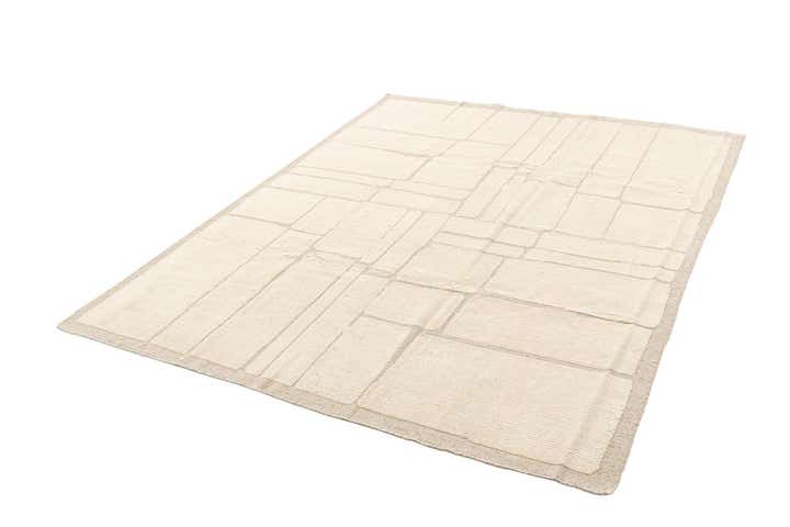 8' x 10' 2 Hand Knotted Beni Marok Rug