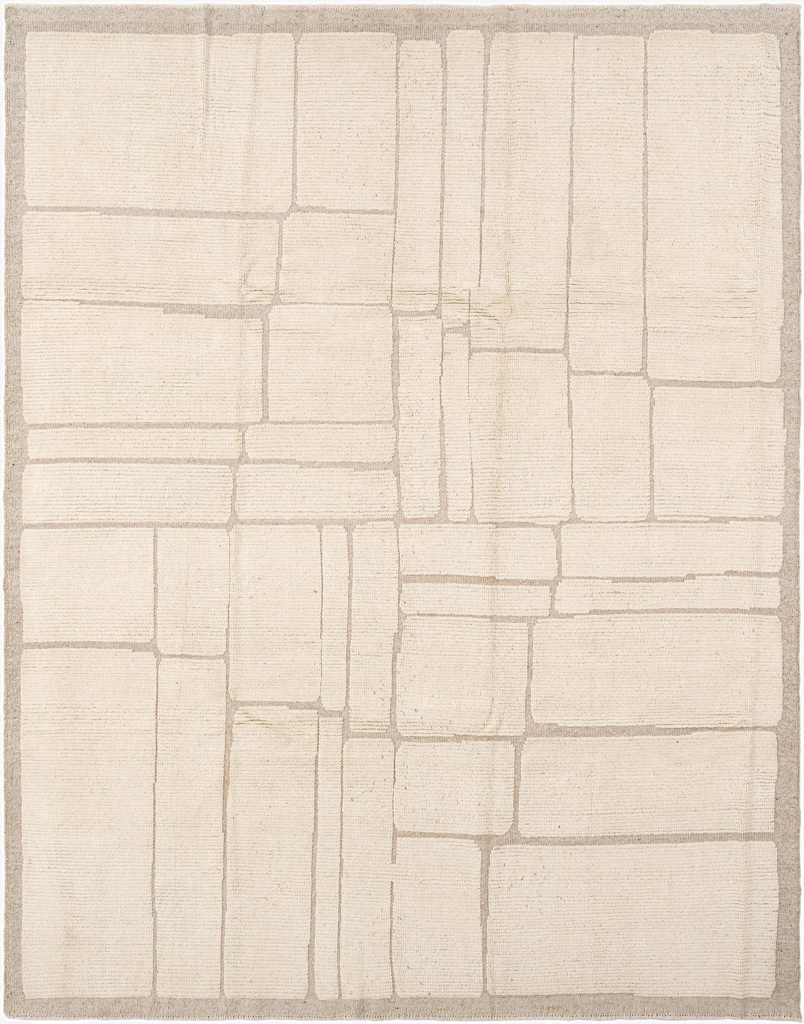 8' x 10' 2  Hand Knotted Beni Marok Rug