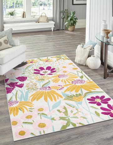 3' x 5' 3 Bloom Rug