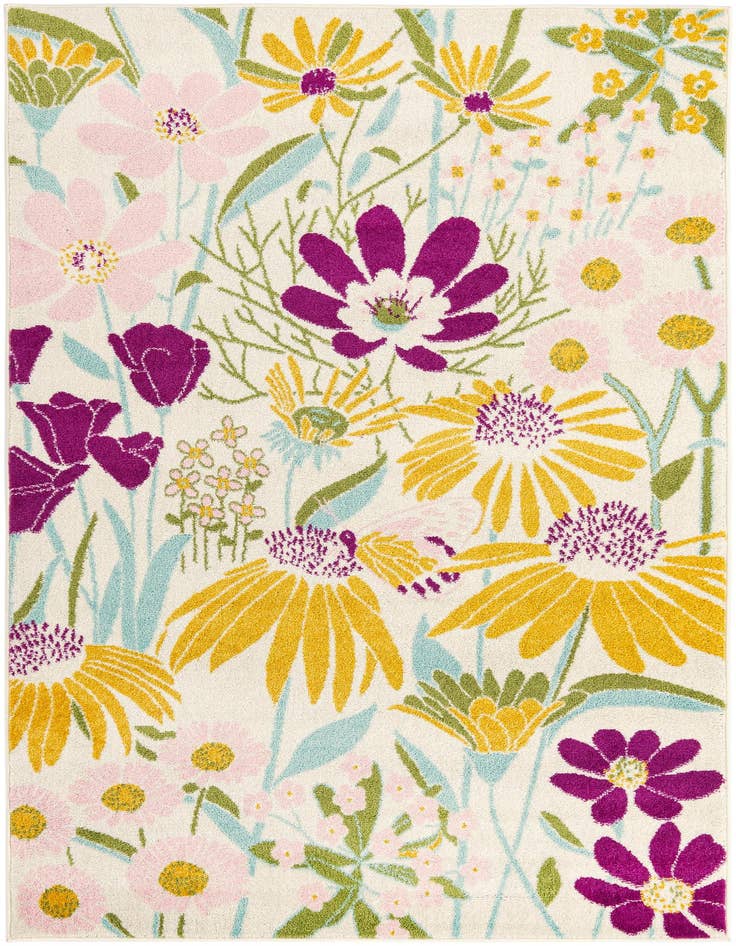 Detail image of 5' 3 x 8' Bloom Rug