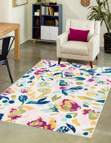 3' x 5' 3 Bloom Rug