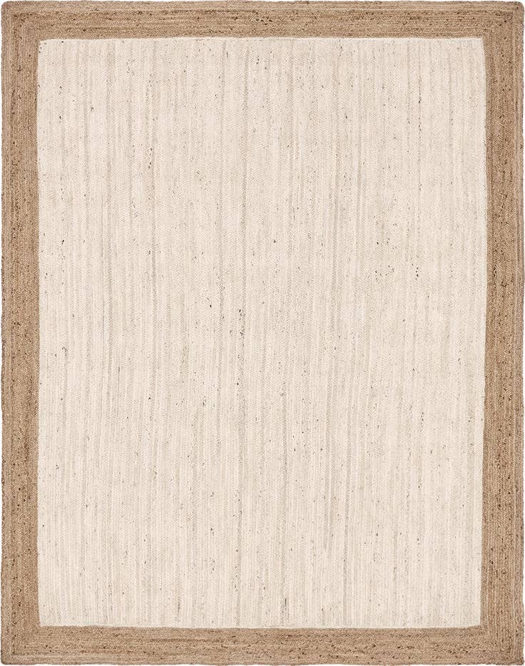 Detail image of 9' x 12' 2 Handmade Braided Jute Rug
