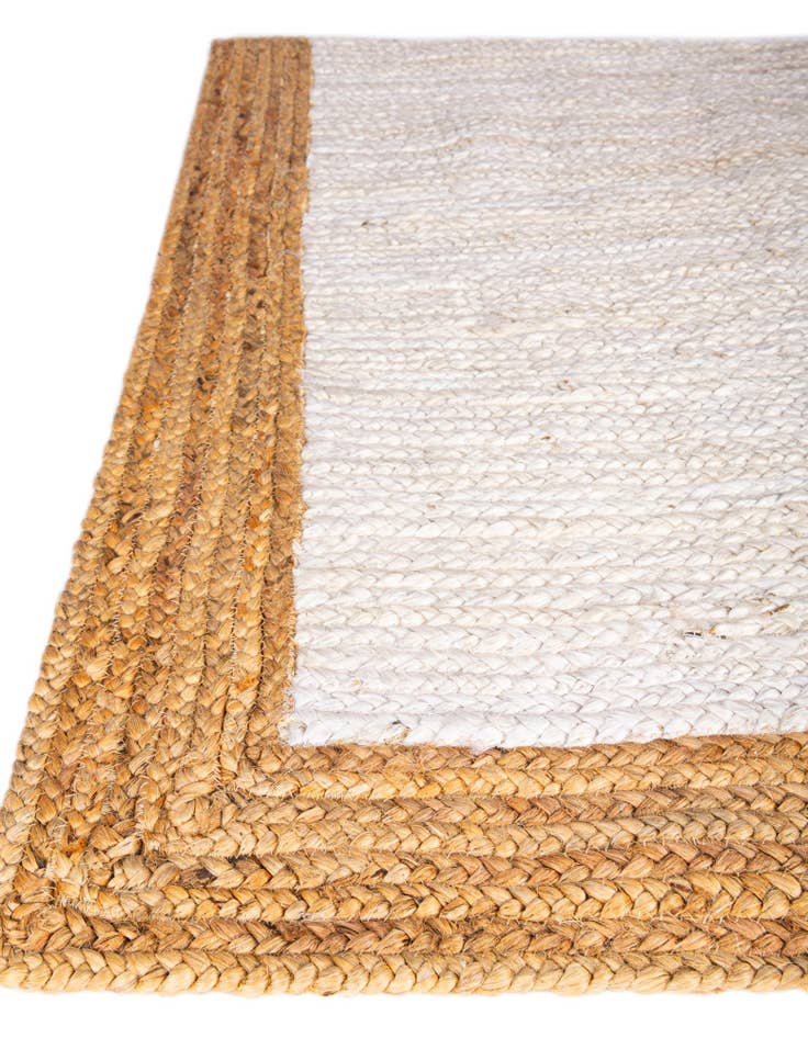 Detail image of 9' x 12' 2 Handmade Braided Jute Rug