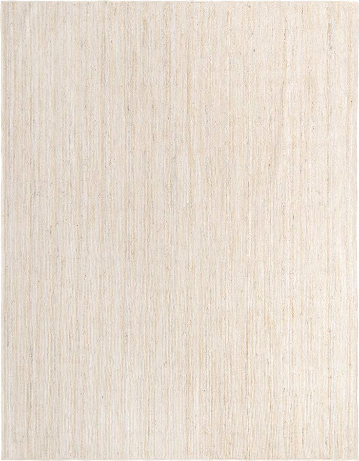 Detail image of 12' 2 x 16' 1  Hand Braided Jute Rug