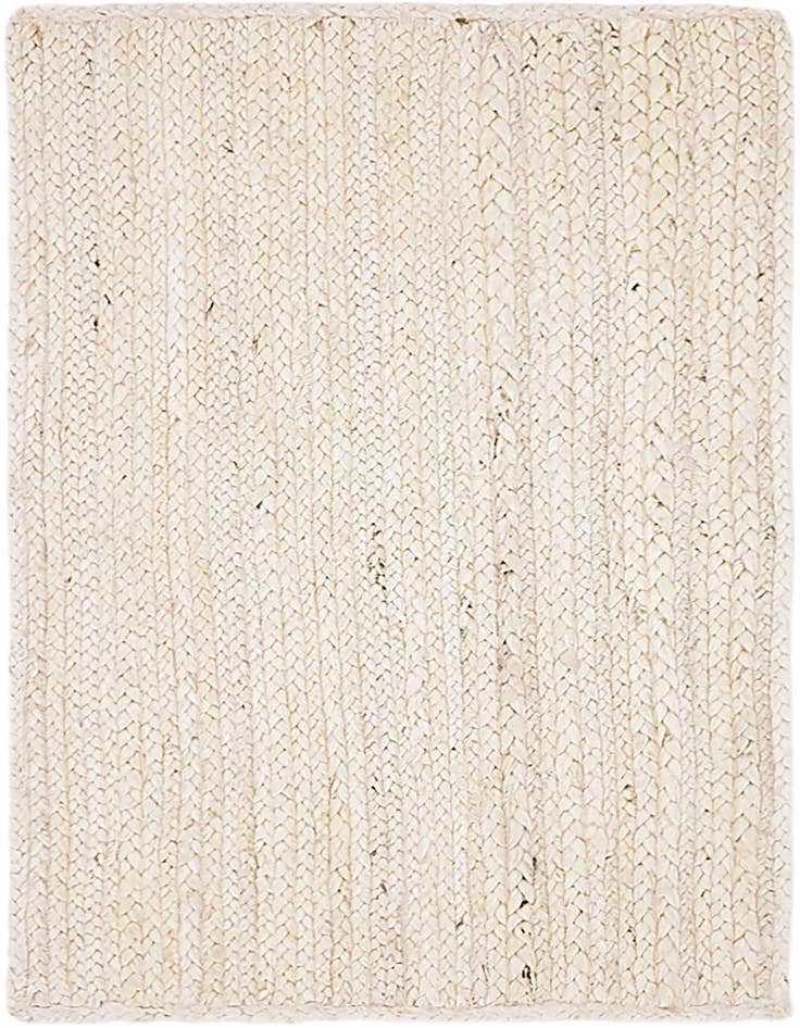 Detail image of 1' 8 x 3' 3 Handmade Braided Jute Rug