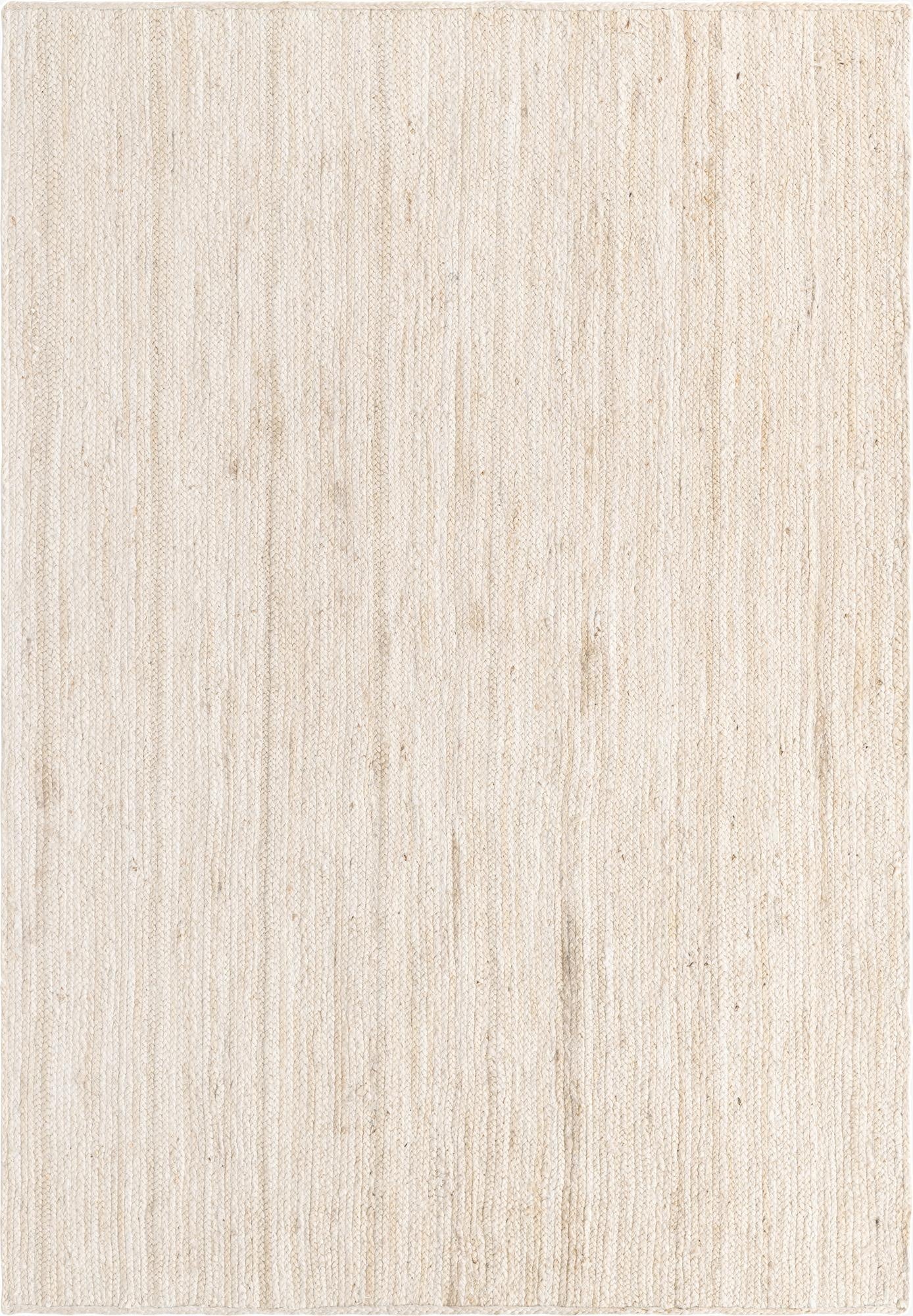 Primary image 6' 1 x 9'  Hand Braided Jute Rug