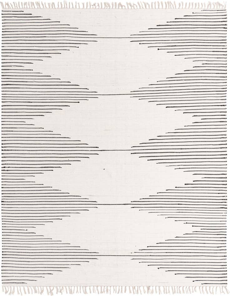 Detail image of 9' x 12' Hand Woven Chindi Cotton Rug