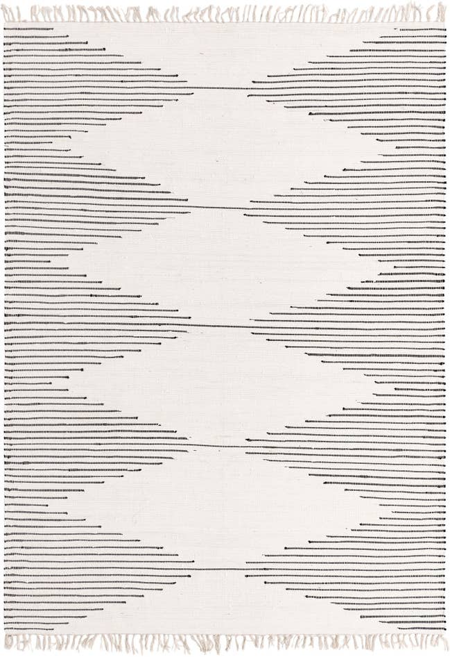 Detail image of 8' x 11' Hand Woven Chindi Cotton Rug
