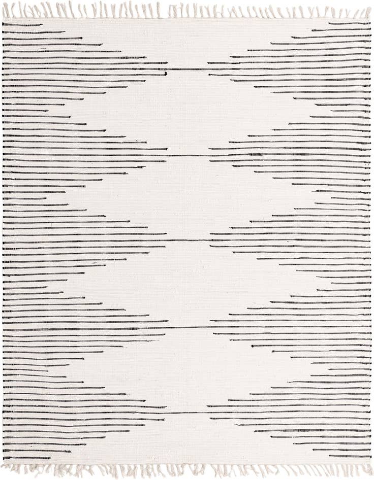 Detail image of 7' 1 x 10' Hand Woven Chindi Cotton Rug
