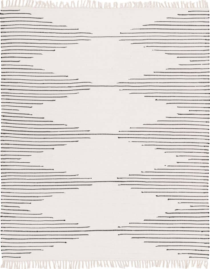 Detail image of 8' x 10' Hand Woven Chindi Cotton Rug