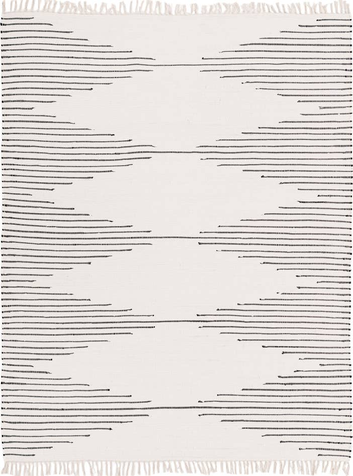Detail image of 8' x 10' Hand Woven Chindi Cotton Rug