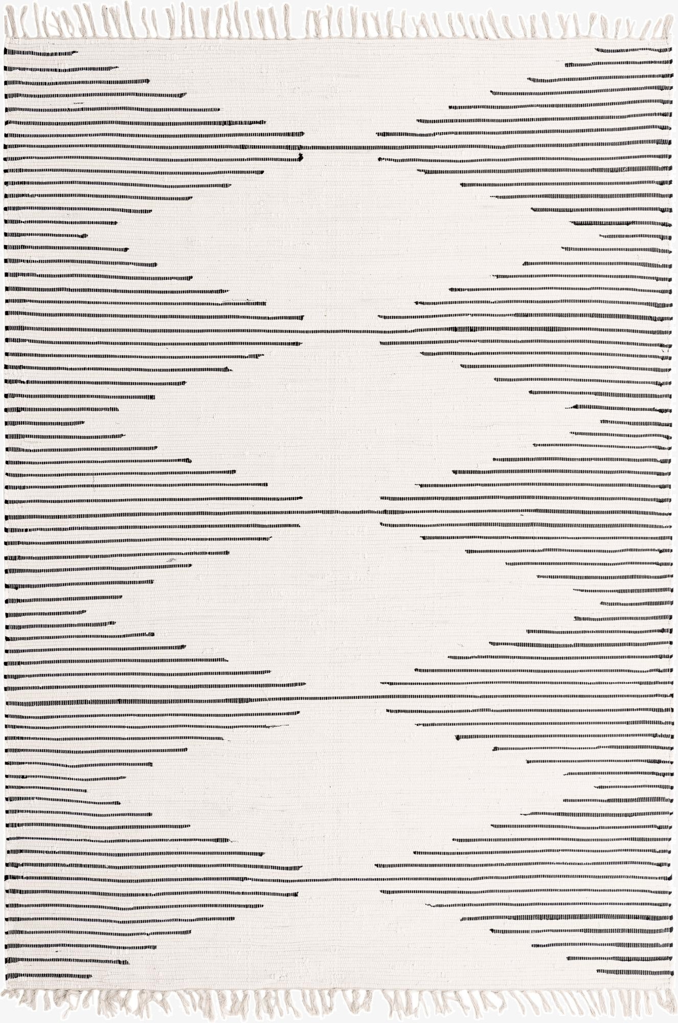 Primary image 7' 1 x 10'  Hand Woven Chindi Cotton Rug