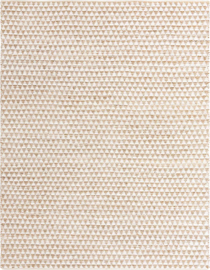 Detail image of 10' x 14' 1 Hand Woven Chindi Jute Rug